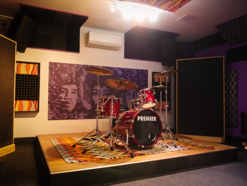 Marshall Street Studios drum kit hire Bundoora Creative Spaces